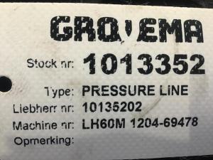 Liebherr Druckleitung